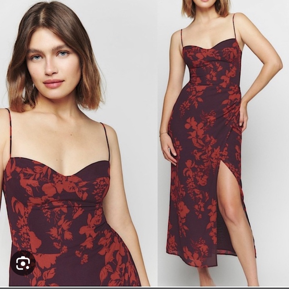 Reformation Kourtney dress in divina size 2
